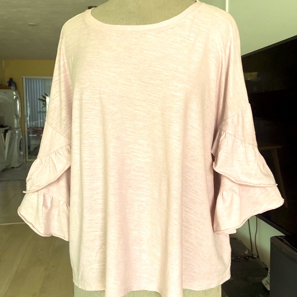 Vince Camuto 3/4 Sleeves T-shirt size XL - Picture 2 of 11